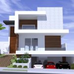 Projeto de Casa Moderna Fachada