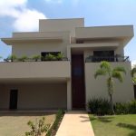 Fachada de Casa Moderna pronta