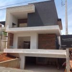 Casa Moderna Fachada em Obra